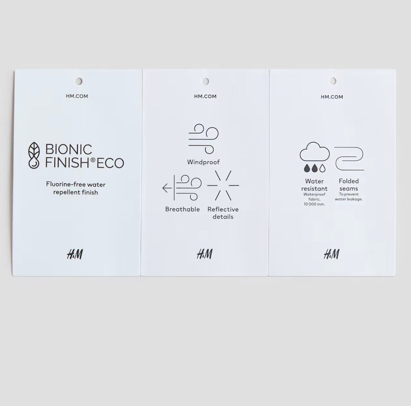 H&m Kapüşonlu Bej Erkek Çocuk Yağmurluk - Görsel 5