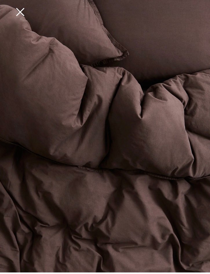 H&m Kahverengi pamuklu Nevresim Takımı - Görsel 3