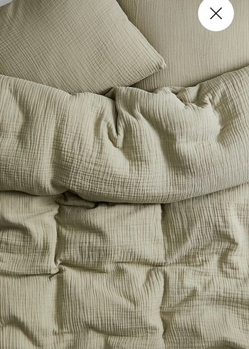 H&m home çift k. Muslin Nevresim Takımı - Görsel 2