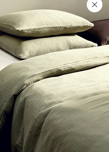 H&m home çift k. Muslin Nevresim Takımı - Görsel 3