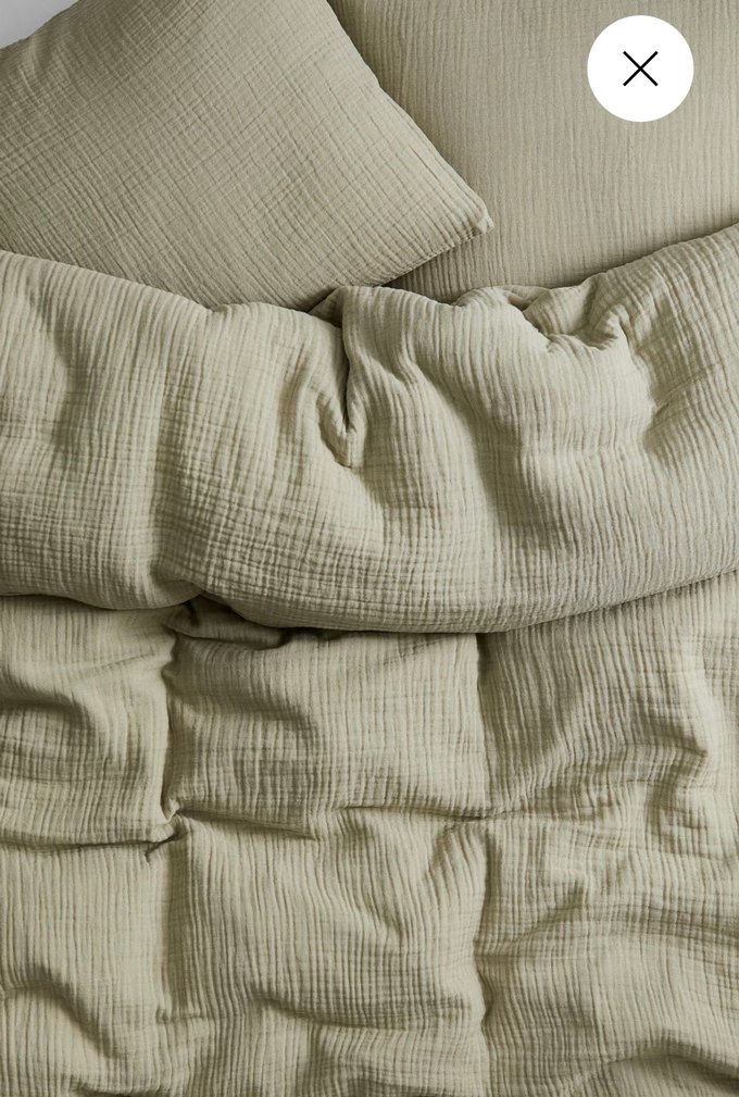 H&m home çift k. Muslin Nevresim Takımı - Görsel 2