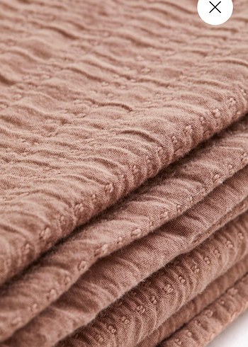 H&m home muslin yatak örtüsü - Görsel 4