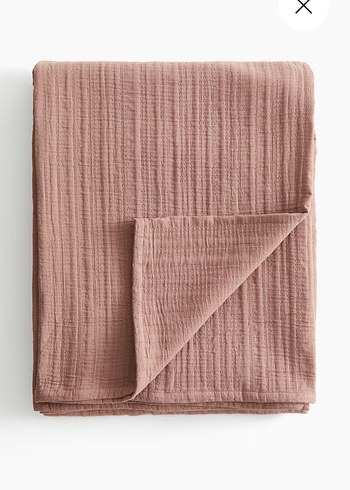 H&m home muslin yatak örtüsü - Görsel 3