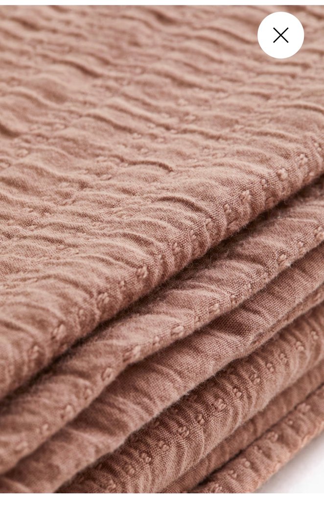 H&m home muslin yatak örtüsü - Görsel 4