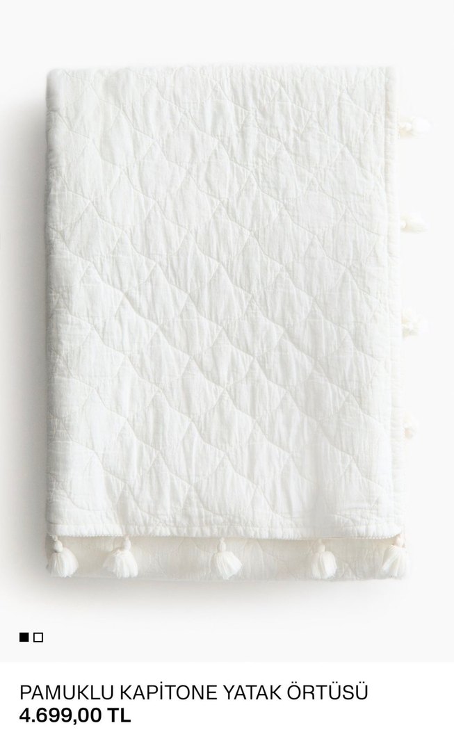 H&m kapitone Yatak Örtüsü - Görsel 2
