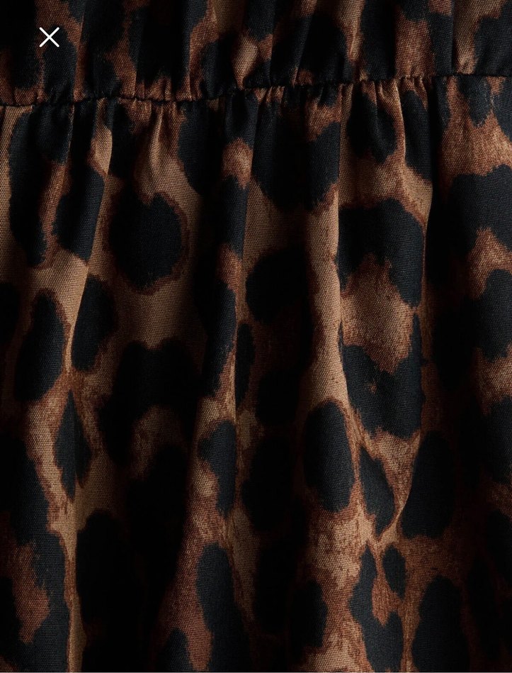 H&m Kemerli Leopar Desenli Elbise - Görsel 3
