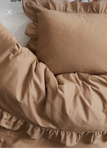 H&m home farbalalı tek k. nevresim takımı - Görsel 2