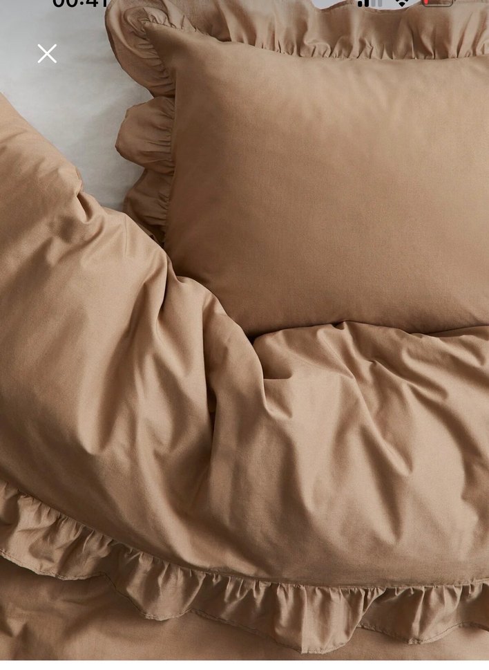 H&m home farbalalı tek k. nevresim takımı - Görsel 2