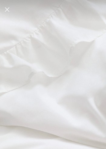 H&m home farbalalı tek kişilik nevresim takımı - Görsel 4