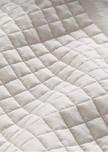 H&m home kapitone yatak örtüsü - Görsel 3