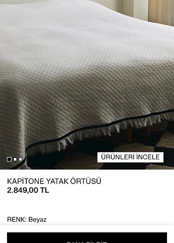 H&m kapitone Yatak Örtüsü - Görsel 2