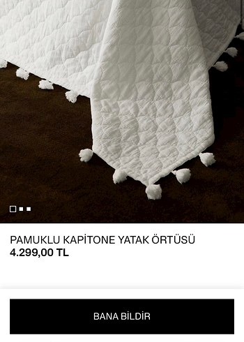 H&m pamuklu Yatak Örtüsü - Görsel 2