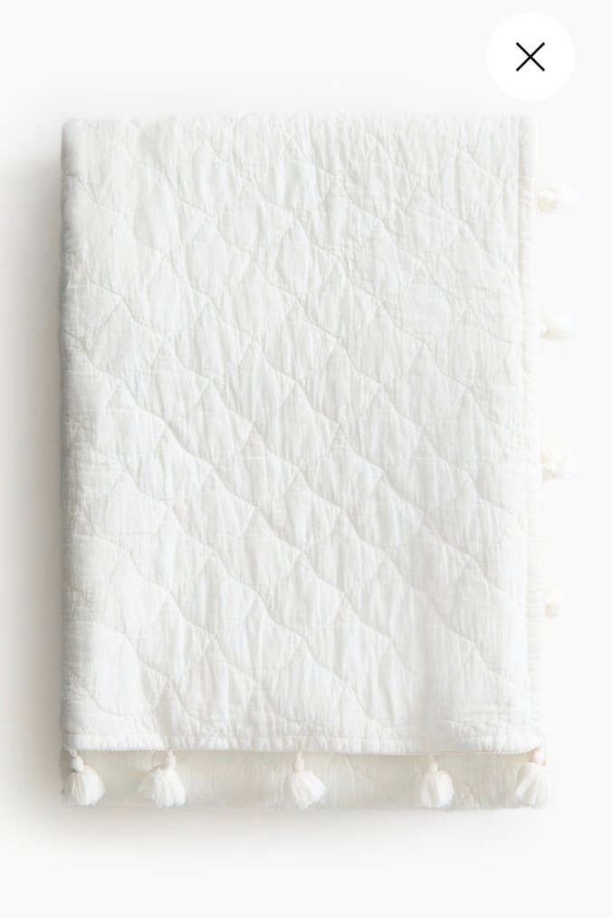 H&m pamuklu Yatak Örtüsü - Görsel 3