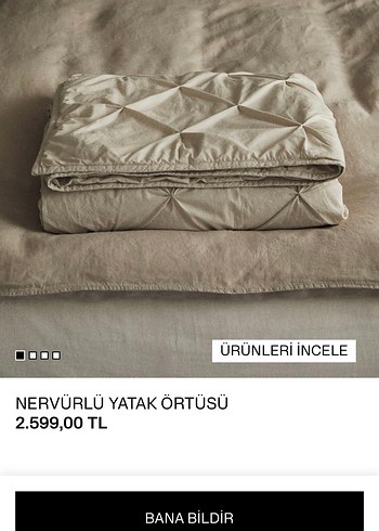 H&m nervürlü Yatak Örtüsü - Görsel 5