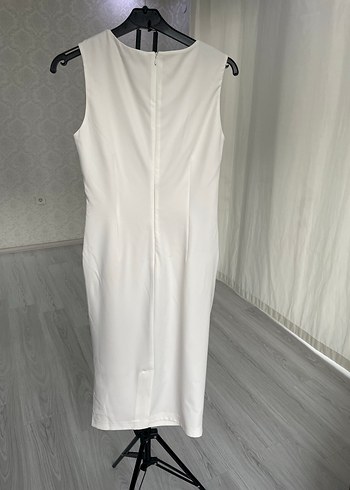 Beyaz Gece-Ofis-Günlük Şık Elbise - Görsel 3