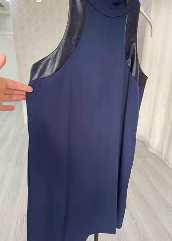 İpekyol Lacivert Gece Elbisesi-Ofis Şıklığı - Görsel 2