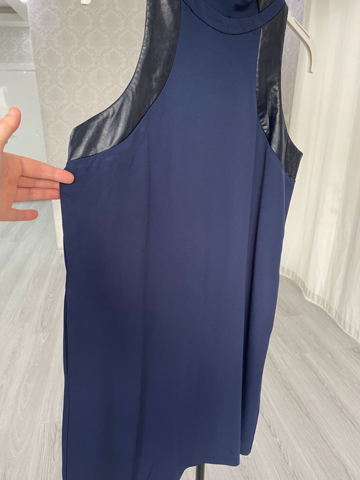 İpekyol Lacivert Gece Elbisesi-Ofis Şıklığı - Görsel 2