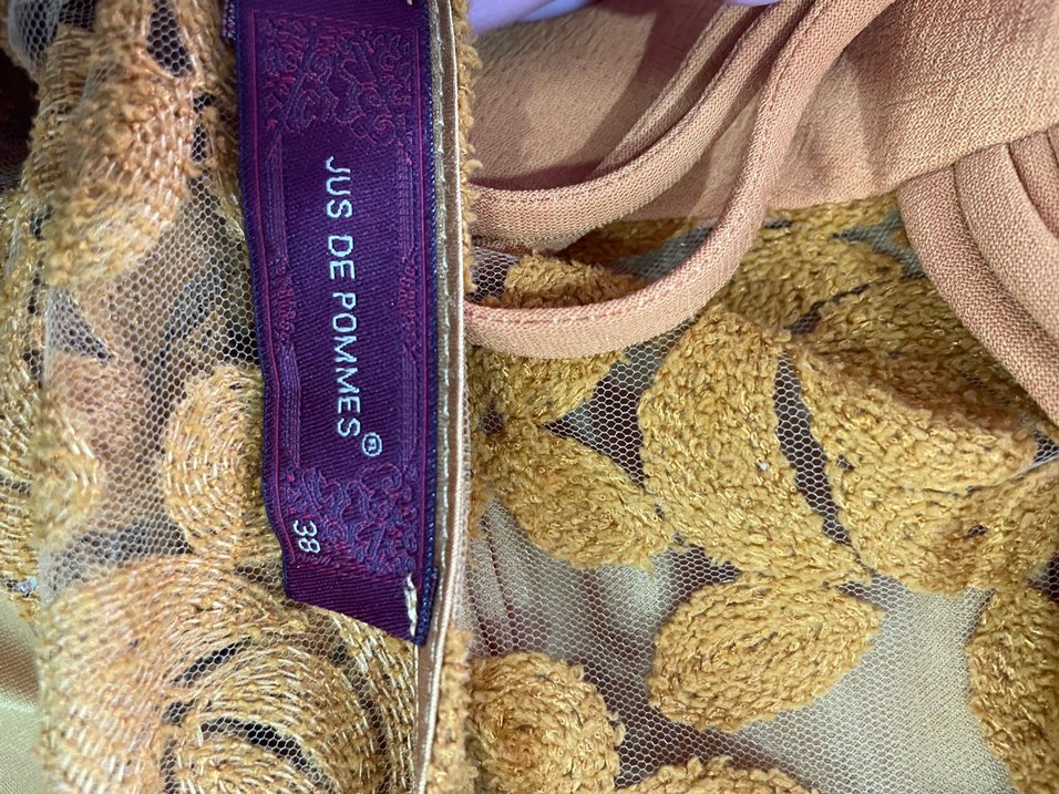 Jus De Pommes Sarı Midi Kadın Elbise - Görsel 3