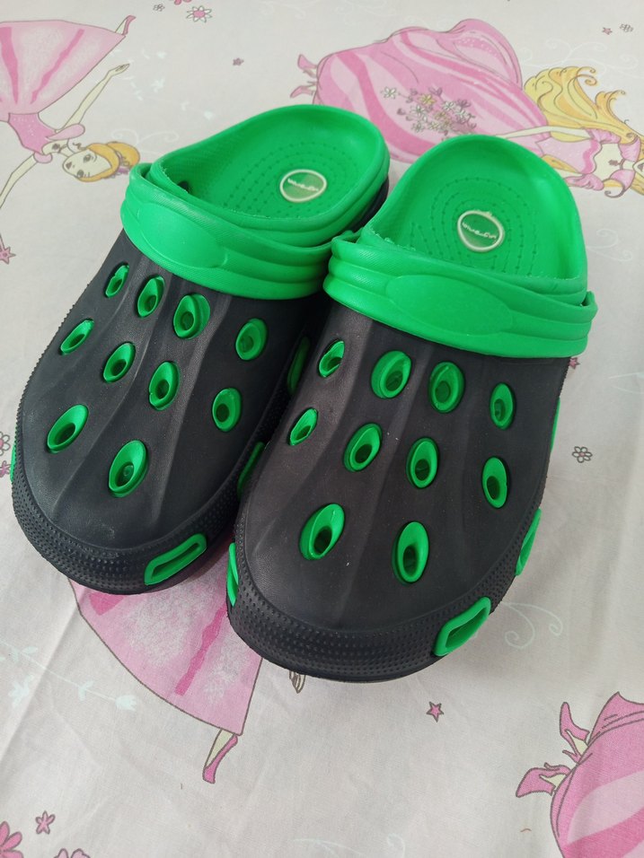 Renkli Desenli Kız Çocuk Terlikleri - Görsel 5