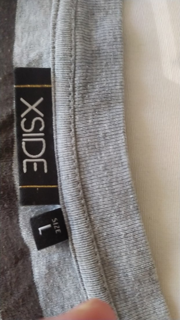 Gri Çizgili Hamile Tişörtü - Görsel 2