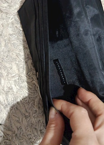 Yuvarlak Detaylı Kadın lacivert Desenli Portföy Çanta - Görsel 5