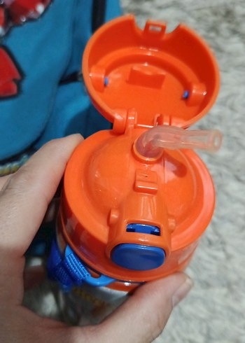 Renkli Mavi Çocuk Okul Çantası - Görsel 6