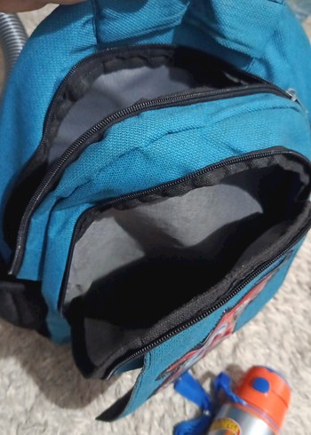 Renkli Mavi Çocuk Okul Çantası - Görsel 7