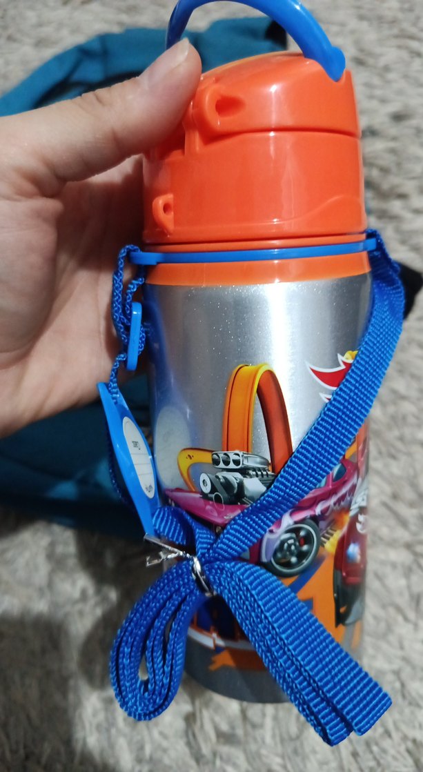 Renkli Mavi Çocuk Okul Çantası - Görsel 4