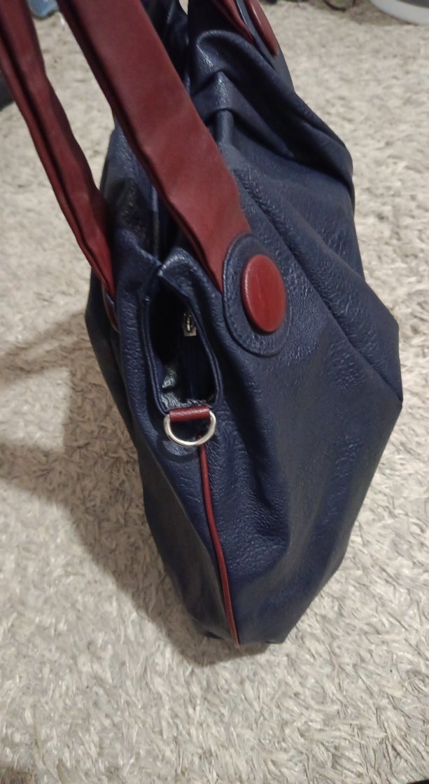 Kahverengi Deri Kadın Omuz Çantası - Görsel 2