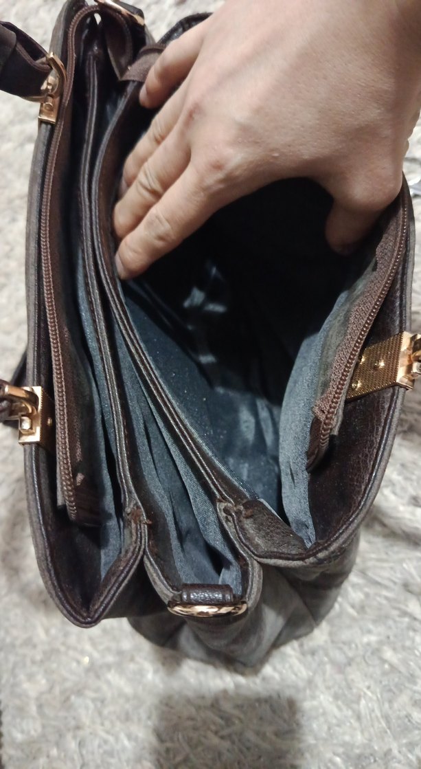 Michael Kors kahve rengi Süet Kadın Çanta - Görsel 5