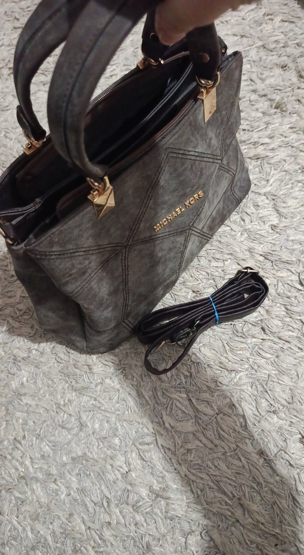 Michael Kors kahve rengi Süet Kadın Çanta - Görsel 3