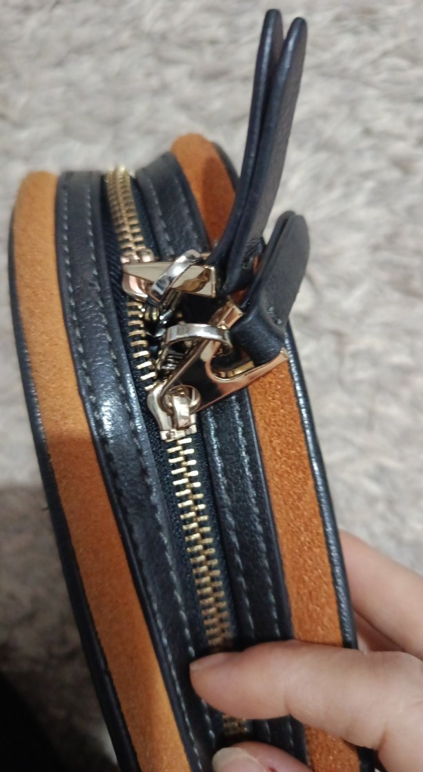 Kahverengi Süet Kadın Çanta - Görsel 5