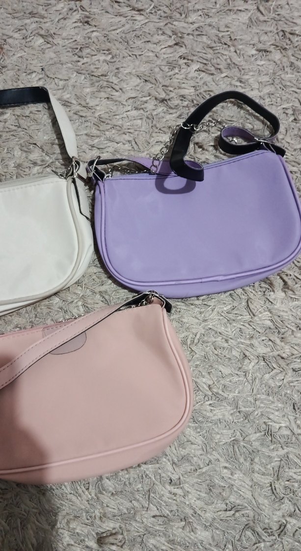 Mor Minimalist Kadın Omuz Çantası - Görsel 3