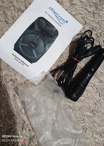 Starcomy Siyah Bluetooth Hoparlör - Görsel 6