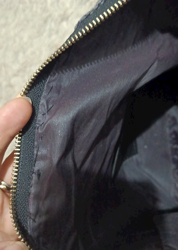 Gri Örgü Kadın Omuz Çantası - Görsel 4