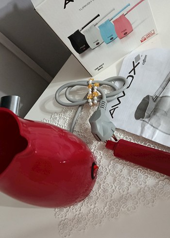 AWOX Kırmızı Türk Kahvesi Cezvesi - Görsel 3