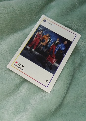 Instagram Temalı Fotoğraf Kartı - Görsel 3