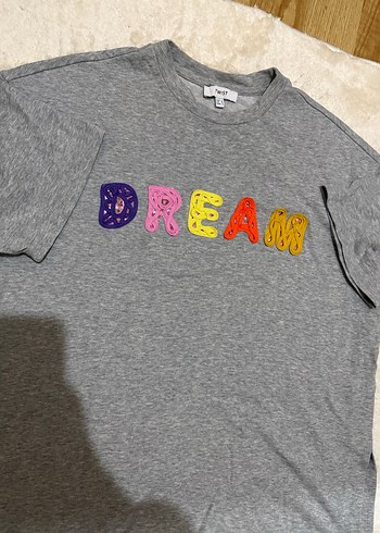 Kız Çocuk Gri Uzun Kollu Triko Tişört - Görsel 2