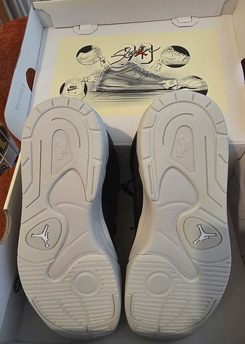 Jordan Stadium 90 Siyah Nike Basketbol Ayakkabısı 42 numara - Görsel 6