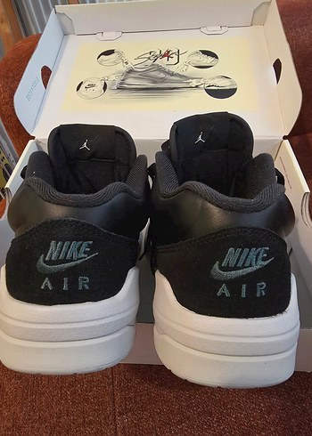 Jordan Stadium 90 Siyah Nike Basketbol Ayakkabısı 42 numara - Görsel 8