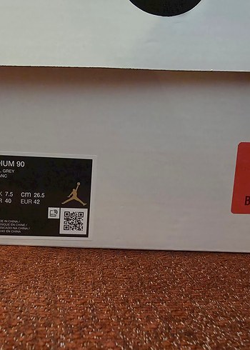 Jordan Stadium 90 Siyah Nike Basketbol Ayakkabısı 42 numara - Görsel 11