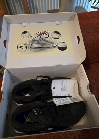 Jordan Stadium 90 Siyah Nike Basketbol Ayakkabısı 42 numara - Görsel 2