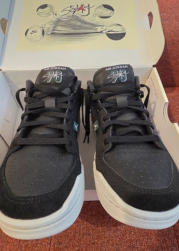 Jordan Stadium 90 Siyah Nike Basketbol Ayakkabısı 42 numara - Görsel 4