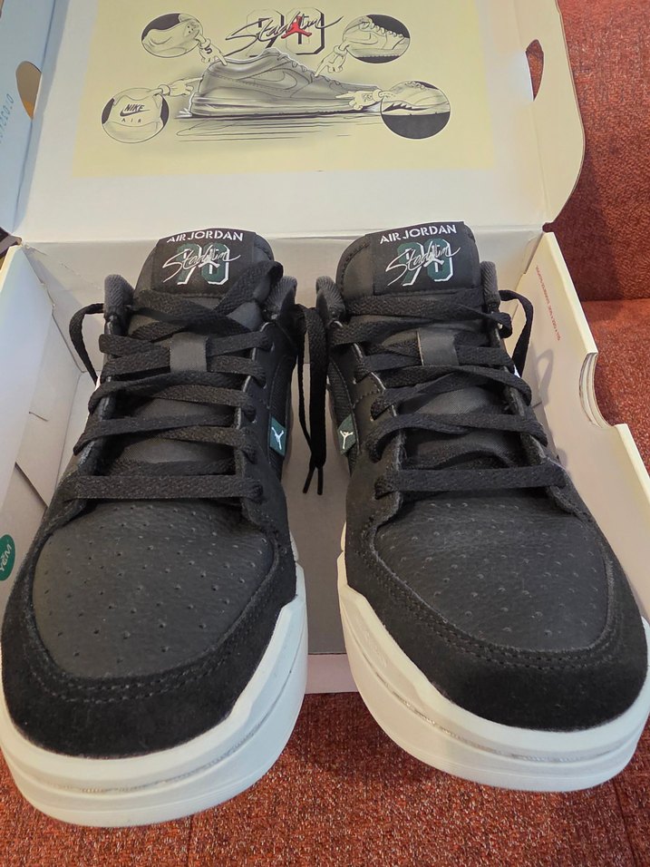 Jordan Stadium 90 Siyah Nike Basketbol Ayakkabısı 42 numara - Görsel 4