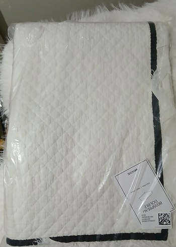 H&M Tek kişilik Kenarlı Yatak Örtüsü - Görsel 5