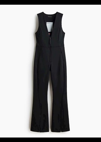 H&M İçi Tüylü Bahçıvan Tipi Kayak Pantolonu - Görsel 2