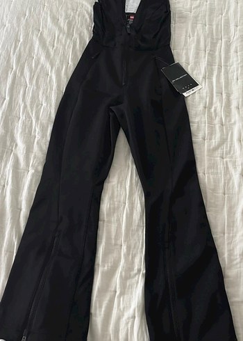 H&M İçi Tüylü Bahçıvan Tipi Kayak Pantolonu - Görsel 7