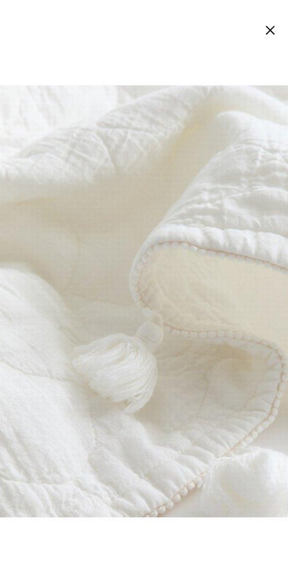 H&M Çift Kişilik Kapitone Yatak Örtüsü - Görsel 2