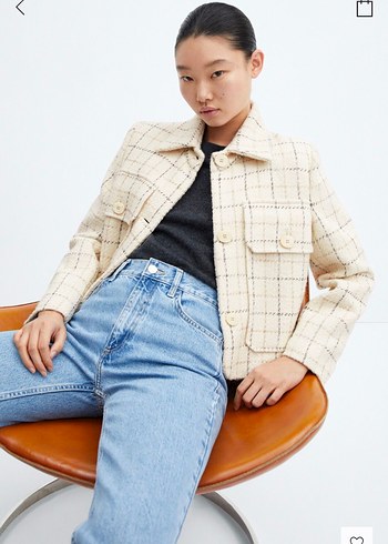 Mango Tüvit Ceket - Görsel 6