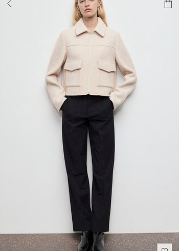 Mango Cepli yün ceket - Görsel 7